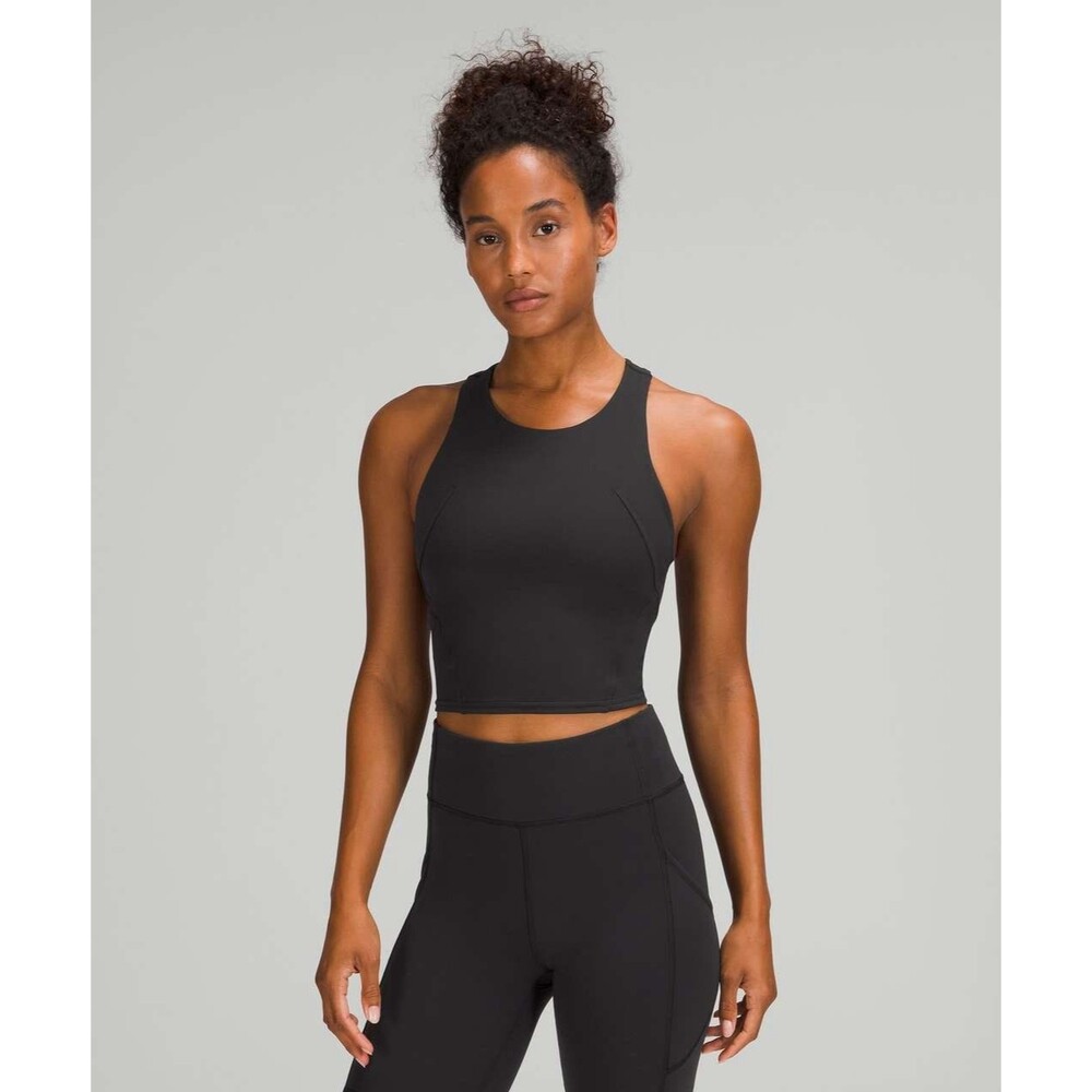 Lululemon Invigorate Training Black Tank Top Size 4